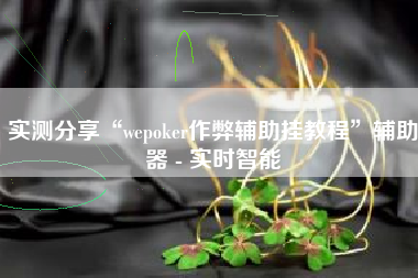 实测分享“wepoker作弊辅助挂教程	”辅助器 - 实时智能